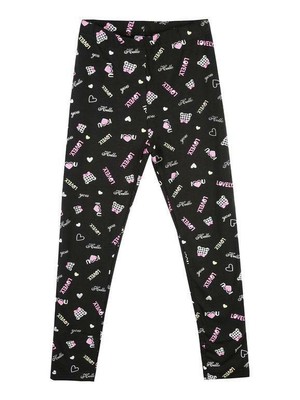 Leggings bambina con stampe in cotone felpato bambina | eBay