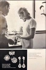 1968 De Beers Consolidated Mines A Diamond is Forever Vintage Print Ad