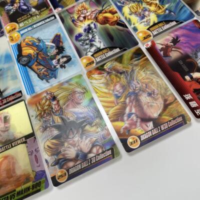 Dragon Ball Z 3D Collection Card 19 set Morinaga Cards Anime Manga
