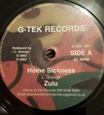 Zulu - Heimkrankheit (7'')