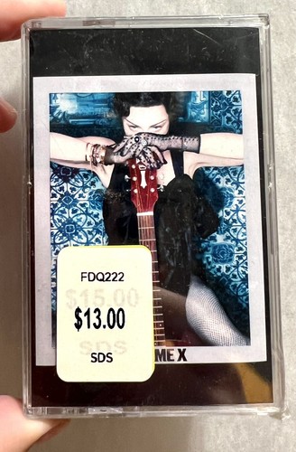 Madonna Madame X -IMPORT UK-black cassette factory sealed With Sticker!