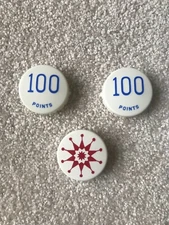 Gottlieb Pinball  Cleopatra Pop Bumper Caps   ( Brand NEW )