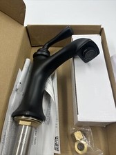 FAUCETURE LS4420RXL Sgl-Handle Bathroom Faucet W/ Push-Up Drain Scratched