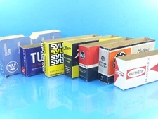 VINTAGE  VACUUM TUBE SLEEVES ORIGINAL BRANDS  EMPTY HOLDERS ( 1 )  1" TUBE BOXES