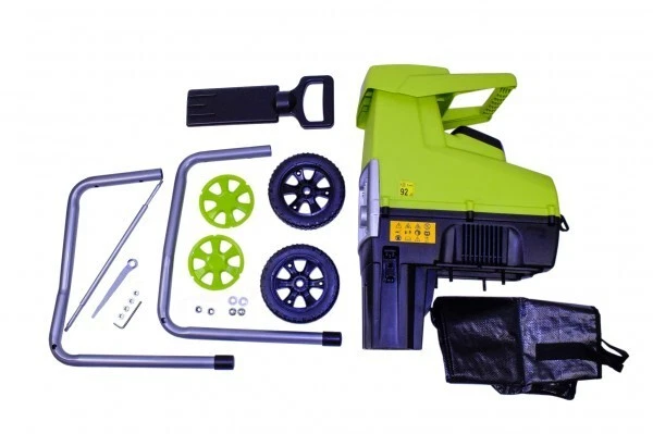 Baricus Leisehäcksler - Gartenhäcksler - Häcksler - Äste bis 44mm- 2800 Watt - Bild 4 von 4