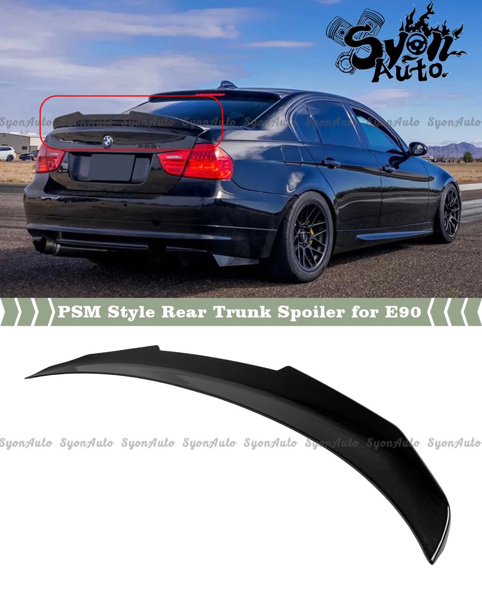 FITS 06-2011 BMW E90 3 SERIES M3 SEDAN GLOSSY BLACK PSM STYLE 