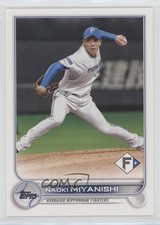 2022 Topps NPB Nippon Professional Baseball Naoki Miyanishi #143 1u4