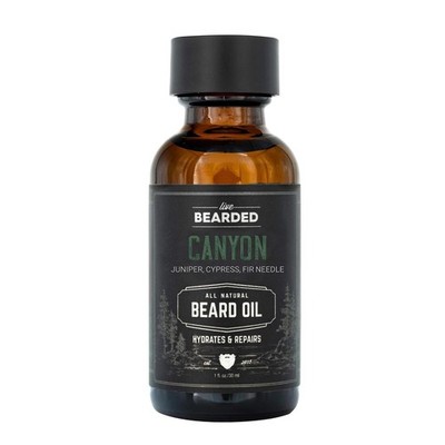 Live Bearded Beard Oil, 1 fl oz - Premium All-Natural 1 Fl Oz (Pack of 1)