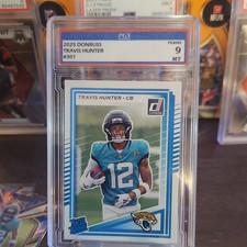 Donruss & Select RC Lot Travis Hunter Jaguars 3NFL Cards 2025 1 SLAB 2 BEAUTS💸 