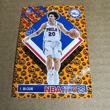 2024-25 Haunted Hoops Orange Pumpkin Parallel Sp Tribute Jared McCain 