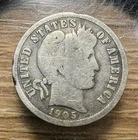 1905-O Barber Dime - Actual Coin Shown - Free Shipping & Tracking INV#609