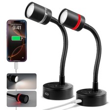 12V LED Reading Light, RV Dimmable Reading Lamp with 20W USB-C Standard