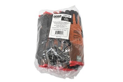 Global Glove Samurai CR815D Cut Resistant Nitrile Gloves Small 7 12 Pairs Orange