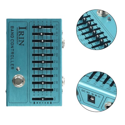 IRIN Overdrive Verzerrung Zehn Segment EQ Effektgerät Erhöhen Sie Ihre Gitarre