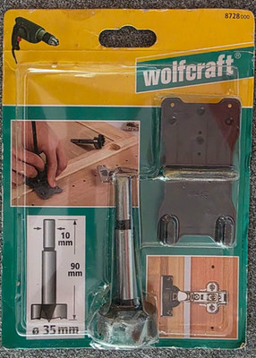 Wolfcraft 8728000 Forstnerbohrer 35 mm