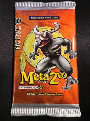 MetaZoo TCG Native 1st Edition Booster Packs Cryptid Nation E4