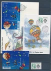 XE69536 France 2013 hot air balloons FDC & stamps fine lot mixed