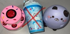 Sweets Squishy Set - Donut  Cake Character Collectibles, 8cm, Cute, New