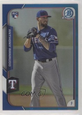 2015 Bowman Chrome Blue Refractor 32/150 Anthony Ranaudo #197 Rookie RC 2z3