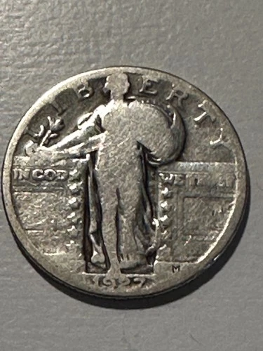 1927 STANDING LIBERTY QUARTER    N173