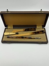 Boite de sceau à cacheter années 30 laque Art déco 4 pièces