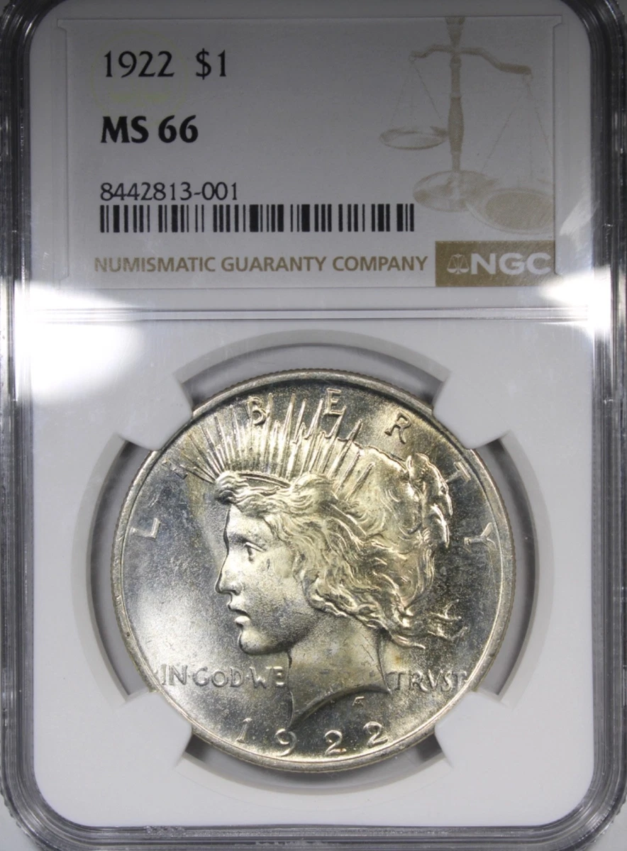 银色NGC 1922 年和平元(1921-1935) | eBay