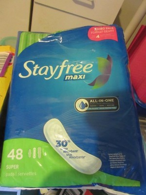 Maxi Super Long Wingless Reliable Protection and Absorbency Pads For Women, 4...