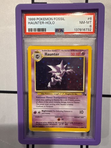 Haunter (Unlimited) graded PSA 8 for sale on eBay