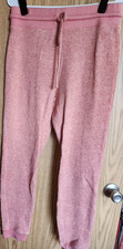 LC Lauren Conrad Women's Pink Knit Jogger Pants womens M