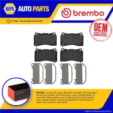 Brake Pads Set fits CHEVROLET CAMARO 6.2 Front 2015 on Brembo Quality Guaranteed