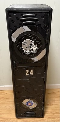 VINTAGE SUNCAST OAKLAND LOS ANGELES RAIDERS 48'' LOCKER RAIDERS NATION MAN CAVE
