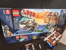 Preowned LEGO 70802 LEGO MOVIE BAD COPS PURSUIT - Box/Instr - 96% Complete