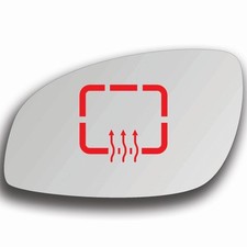Spiegelglas Links Beheizbar für Opel Vectra C 2002 - 2008