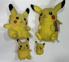 Pokemon Pikachu Plush Doll Toy Nintendo Figures 1998 2009 2015 VTG Lot of 4