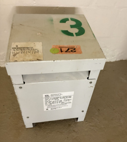 GTI 25 kVA 3PH Auto Transformer Step-Down 480V to 400Y/231V 60Hz
