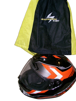 motorcycle helmets scorpion exo snell 2015 motorcycle helmet full face flip up EXO Scorpion Orange and black, M2015  Snell