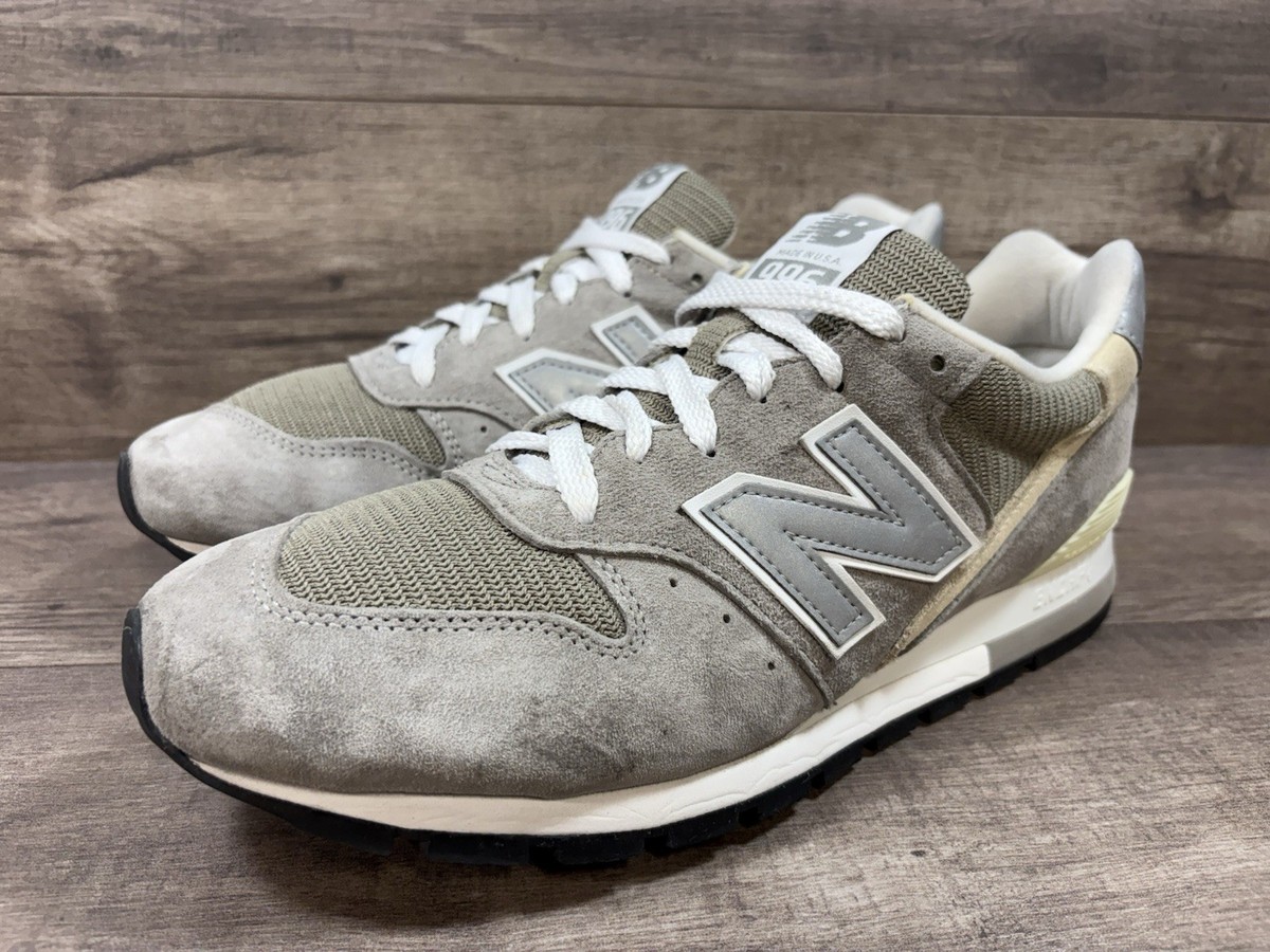 NEW BALANCE M996ER MADE IN USA グレー VTG New Balance 996 Made In USA Grey U996GR Gray White Suede Mens
