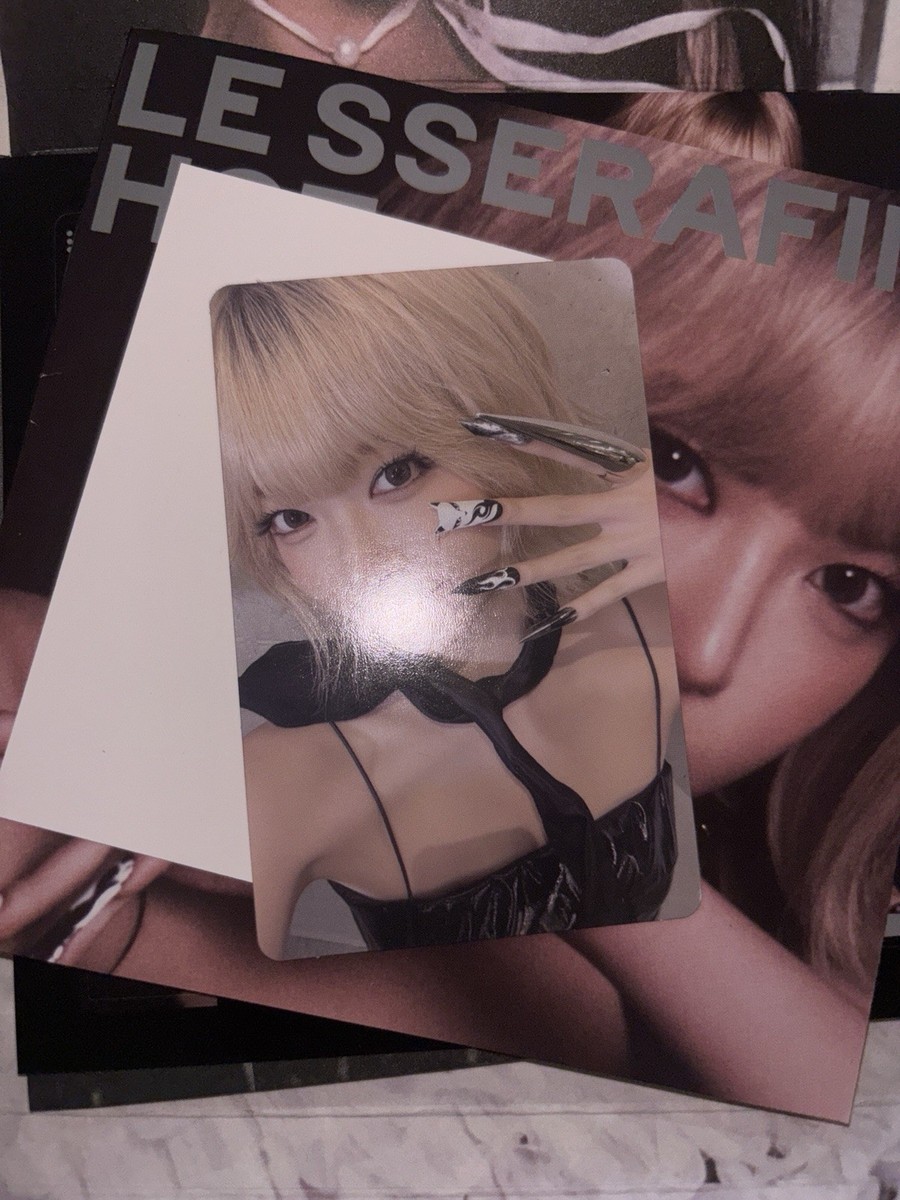 LE SSERAFIM [HOT] HONG EUNCHAE Autographed Signed Album Compact | eBay