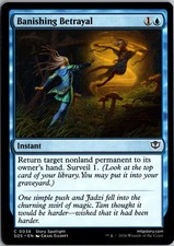Banishing Betrayal 38 Common Secrets of Strixhaven Magic: The Gathering NM
