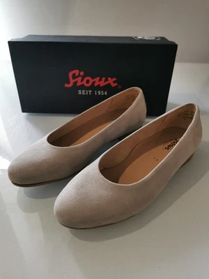 Sioux Hermina Ballerinas Schuhe Slipper Loafer Leder Damen Gr 41 Np 100€ - Bild 1 von 4