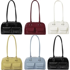 STAND OIL Sac à épaulettes Sac à épaules pour femmes Multi Couleur Cadeau Corée 100% Véritable