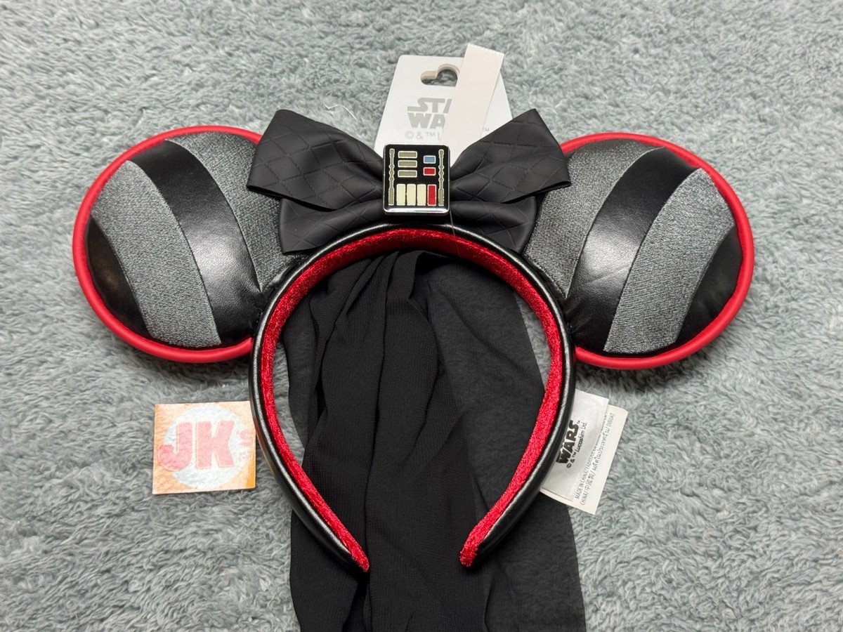 NEW Disney Ears Darth Vader Star Wars Minnie Mouse Veil  display picture 2