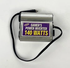 Intec Gamer's Power Inverter 140 Watts - Coverts 12V DC to 110V AC - ROAD TRIPS!