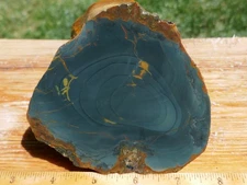 TCR BLUE MOUNTAIN JASPER/AGATE/LAPIDARY ROUGH SLAB 139 GRAMS