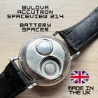 Bulova Accutron 214 Battery Spacer Ring grommet for 394 battery.