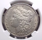 1891 "CC" Morgan SILVER Dollar *SPITTING EAGLE* VAM-3 $1 NGC AU53 #003 ECC&C Inc
