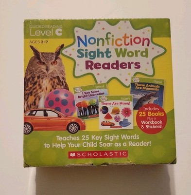 Nonfiction Sight Word Readers: Guided Reading Level C [Scholastic]: Ages 3-7