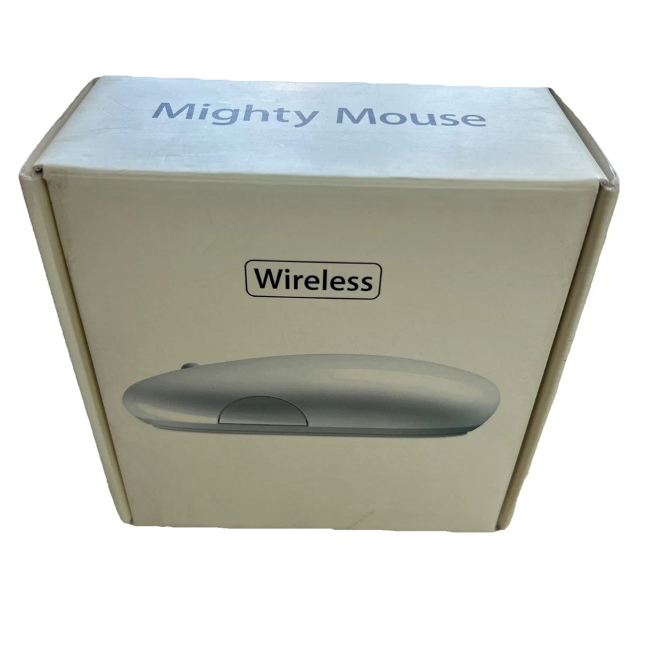 Apple Mighty Mouse A1197 2006 MB111LL/A Wireless Bluetooth Mac In Original Box! - Image 4 of 4