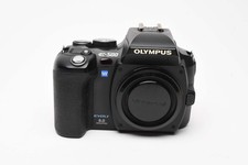 Olympus E500 DSLR body, batt charger, clean, tested, nice  512MB CF card