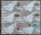 Mexico 1968 olympic sport games FDC olympic fire route as seen, combine shipping